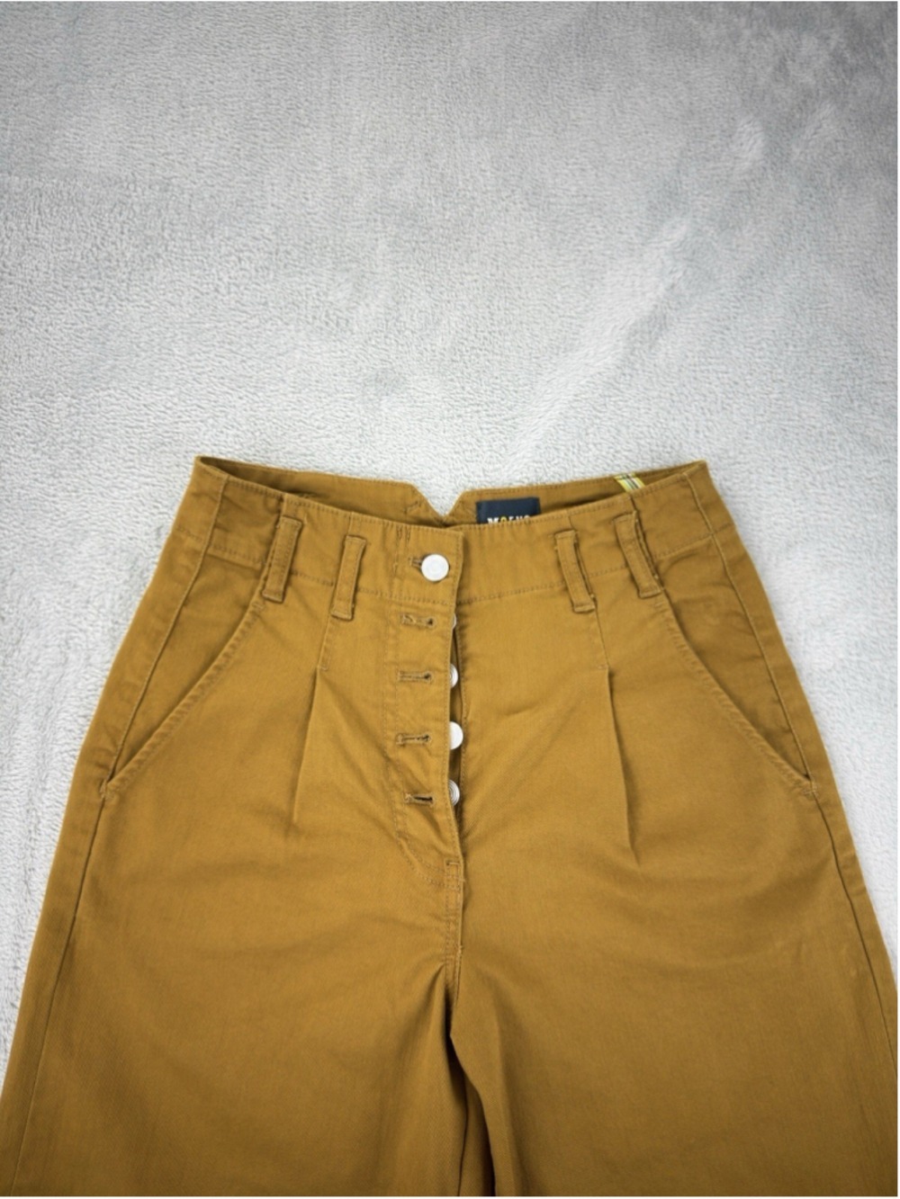 Maeve Anthropologie Women's High Waisted Pleated Wide Leg Pant Size 25 30 - Picture 5 of 15